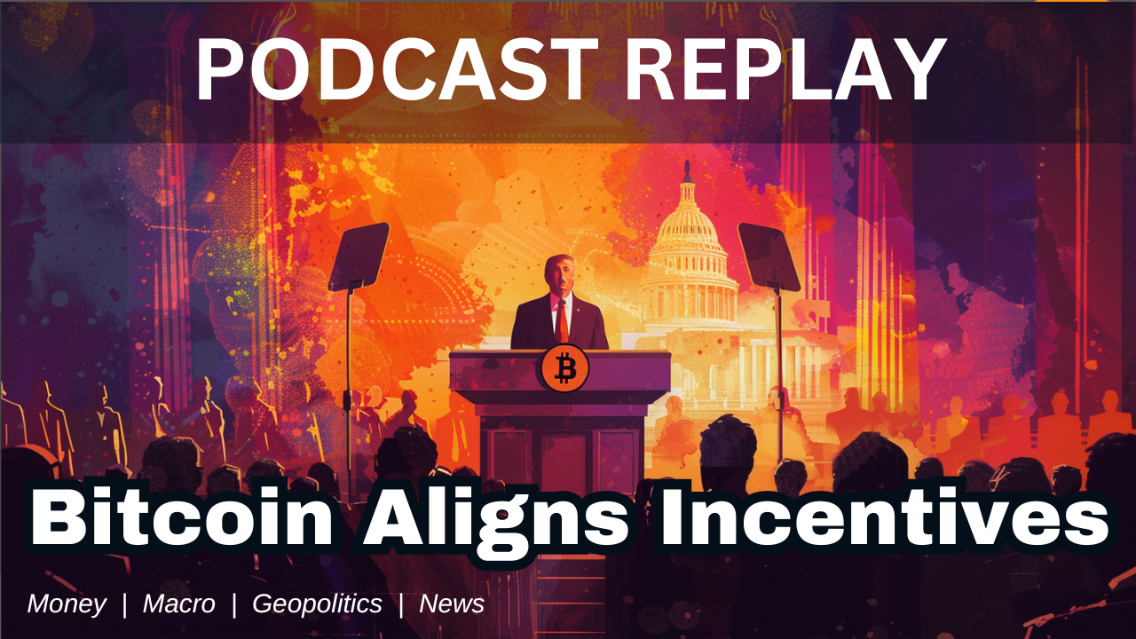 Podcast Replay - Bitcoin and Trump, US Gov sells bitcoin? Macro deglobalization and price analysis - E384