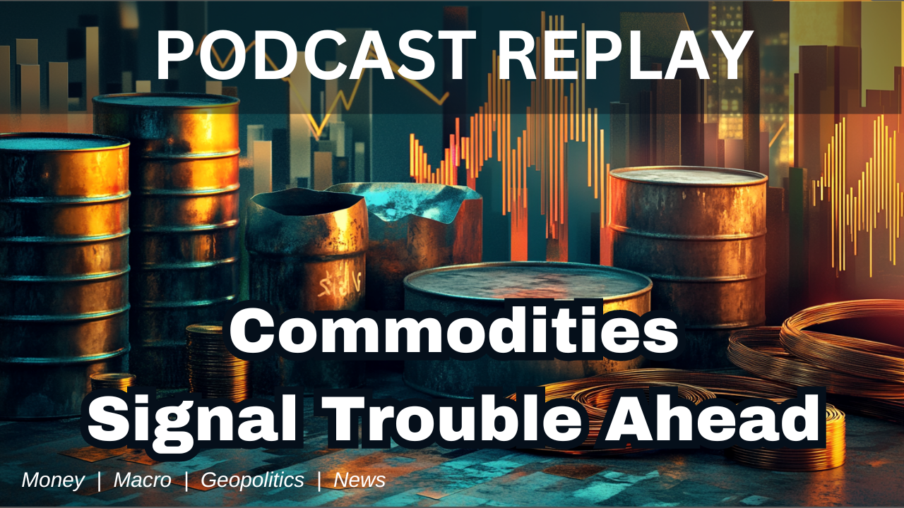 A closer look at commodities and recession, plus Bitcoin ETF flows update - E388