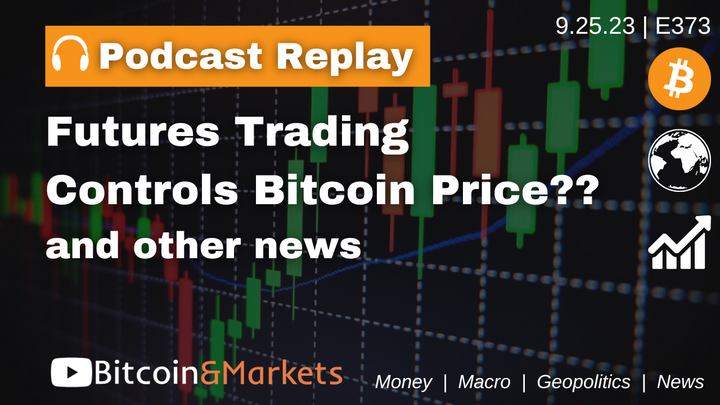 Futures Trading Controls Bitcoin Price?? - E373