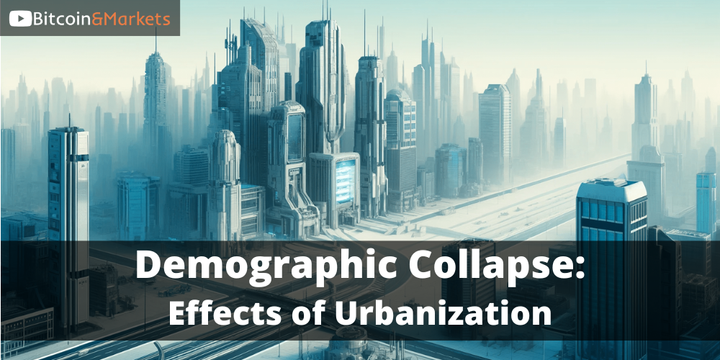 Demographic Collapse: Effects of Urbanization