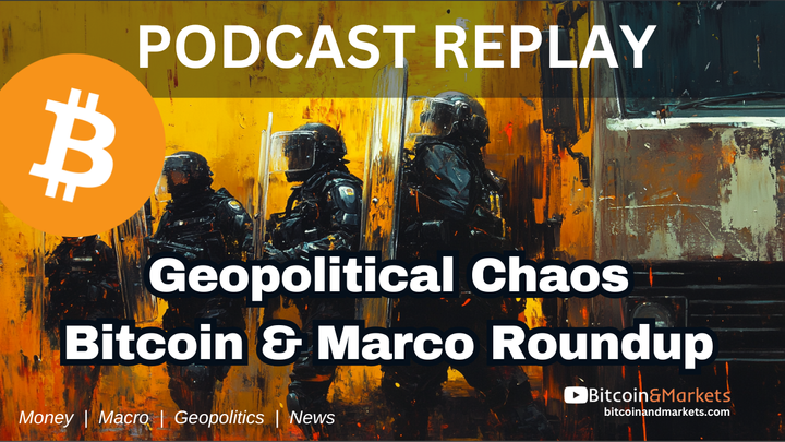 Bitcoin OTC Desks Drained, Geopolitical Chaos Erupts - Bitcoin Roundup - E425